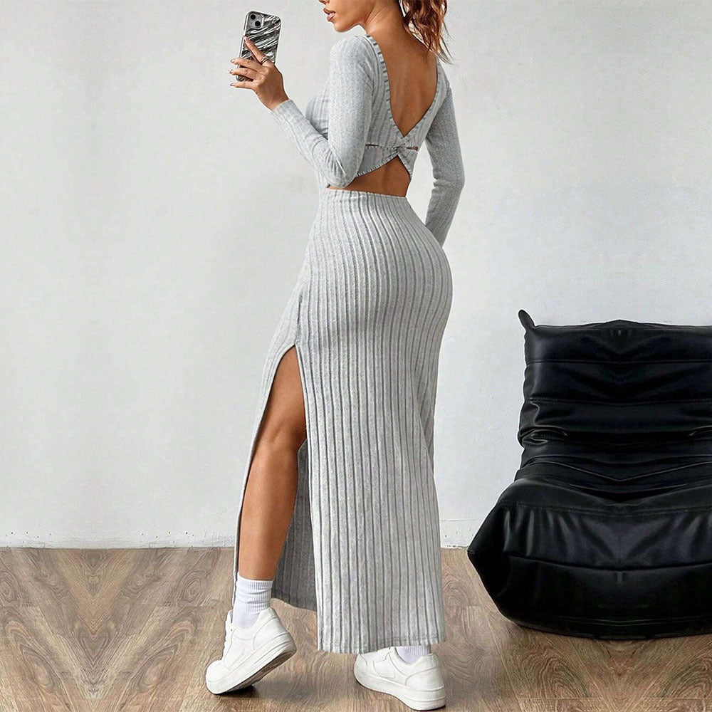 Encanto Oculto – Vestido Espalda Descubierta