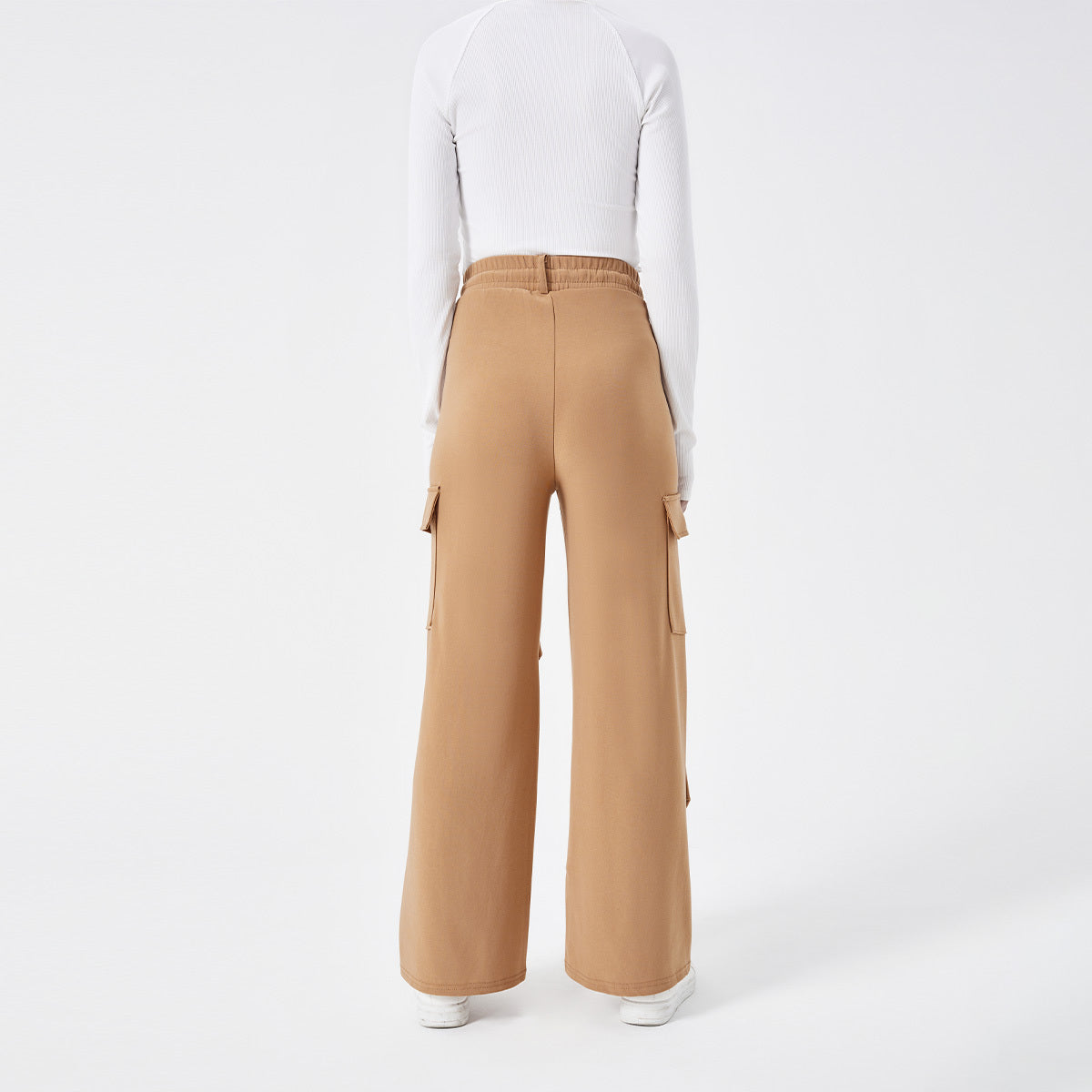 Pantalones Fluidos Elegance Wide Leg Pants
