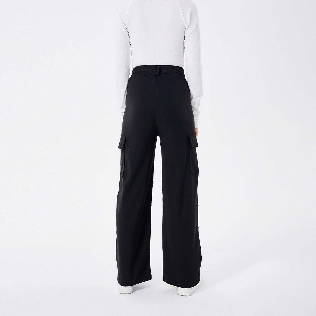 Pantalones Fluidos Elegance Wide Leg Pants